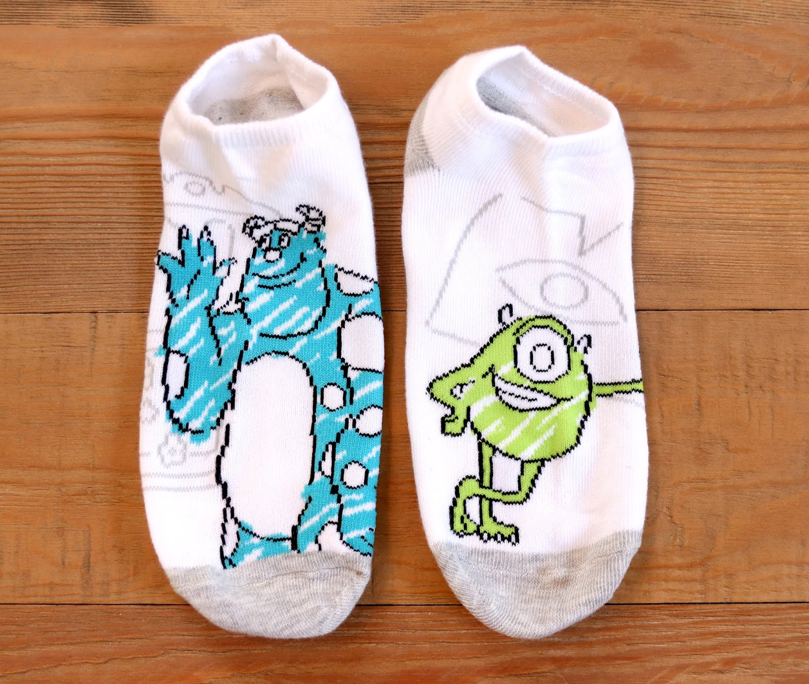 pixar characters socks 