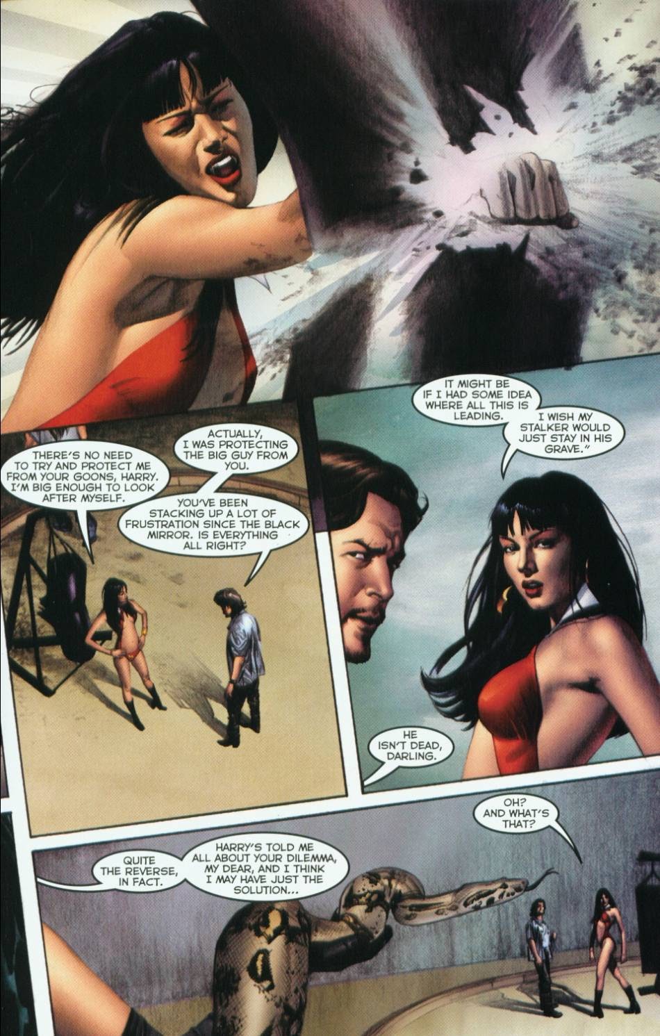 Read online Vampirella (2001) comic -  Issue #11 - 8