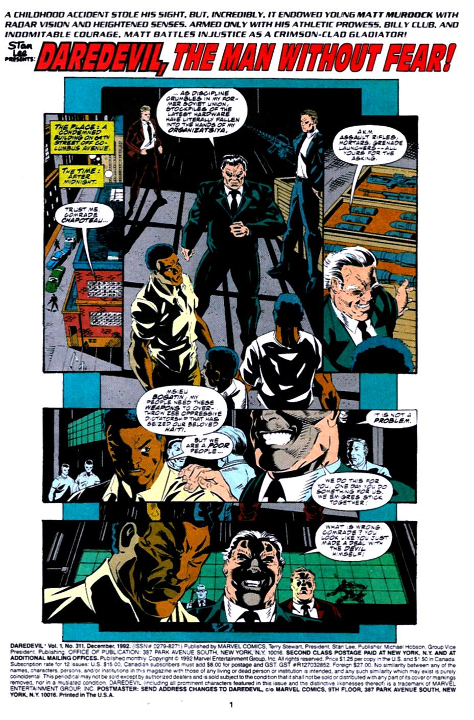 Read online Daredevil (1964) comic -  Issue #311 - 2
