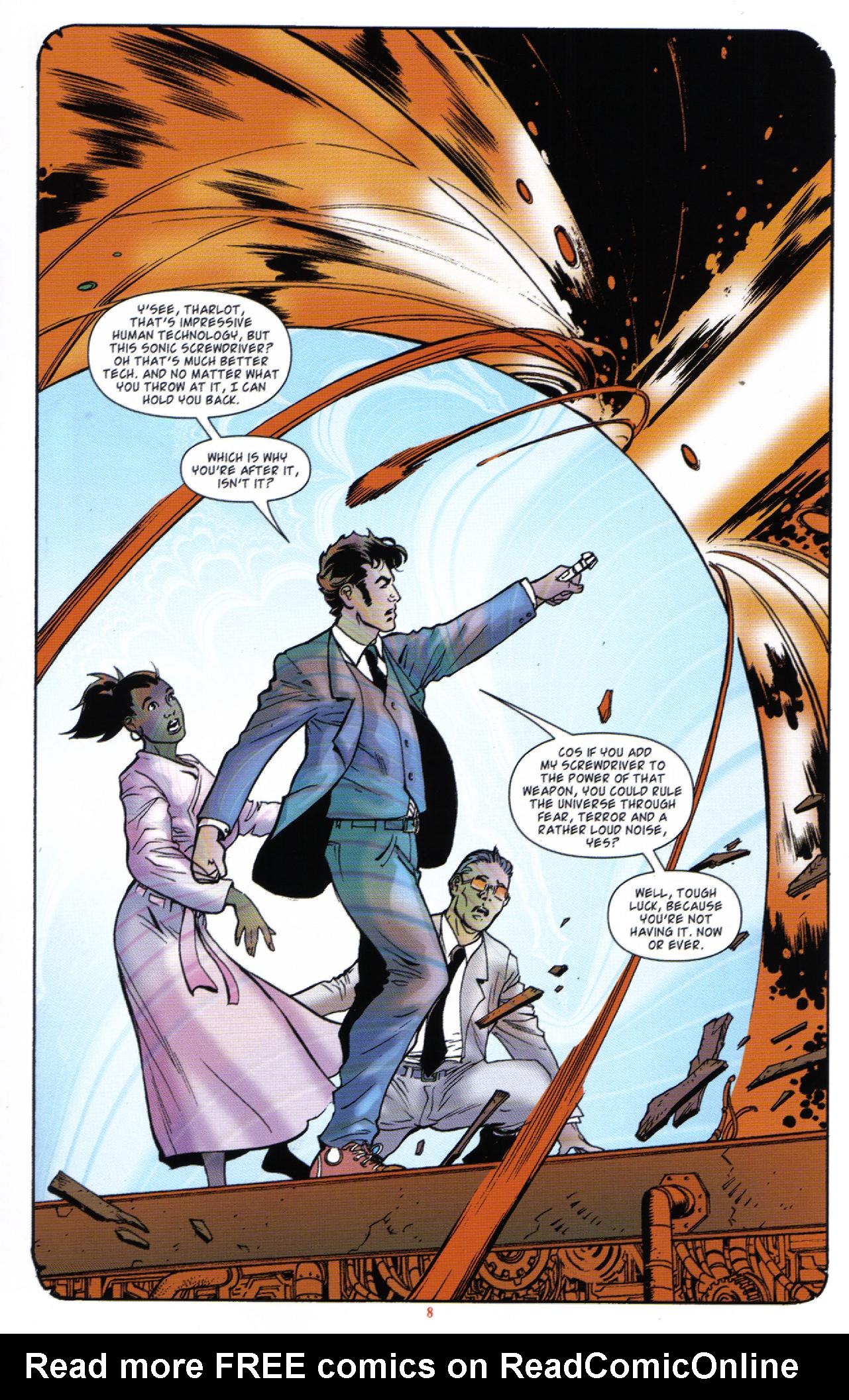 Read online Doctor Who (2008) comic - Issue #6 - 8