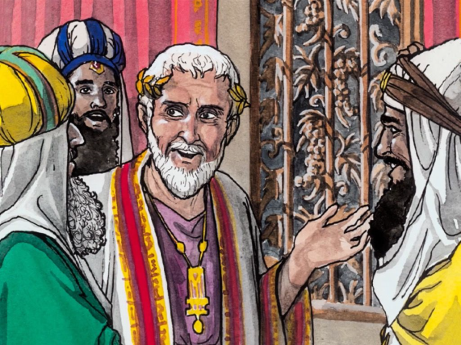 The Wise Men Worshipped Jesus