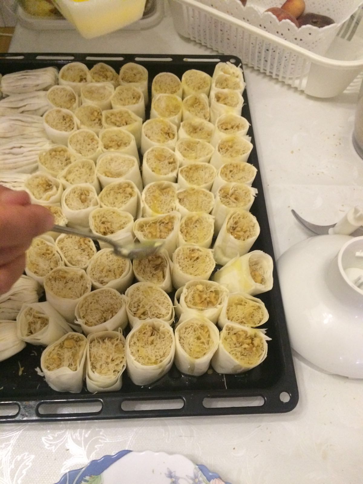 İftar İçin Nefis Kadayıf Sarma♥ Gelin Görümce Mutfak�ta