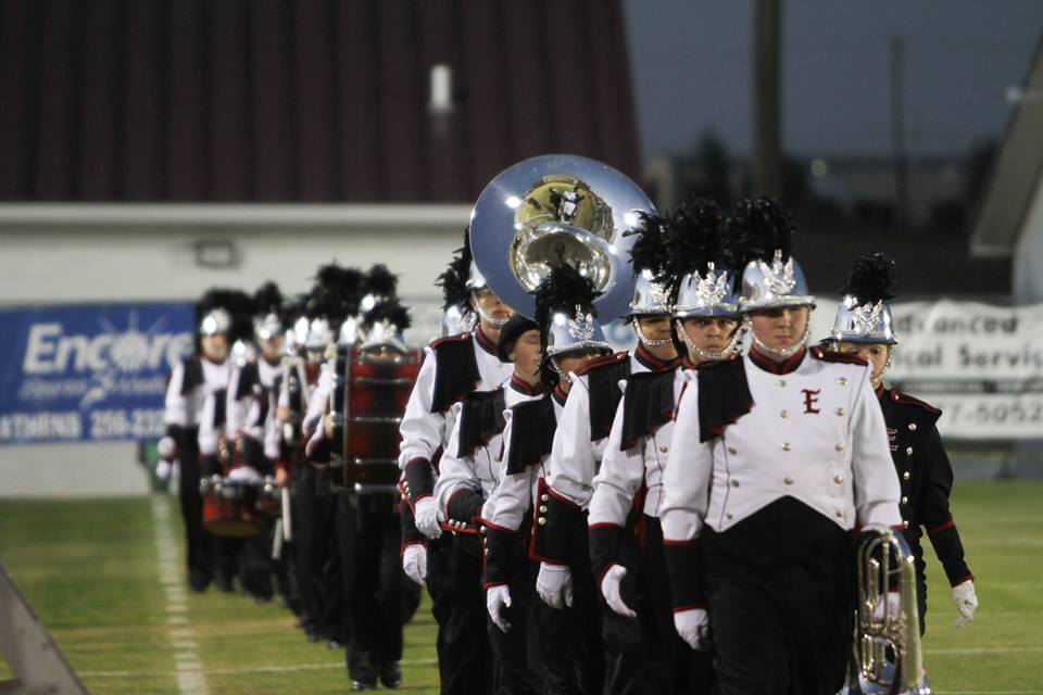 ELKMONT ALABAMA ELKMONT RED DEVILS MARCHING BAND SHINES IN ATHENS
