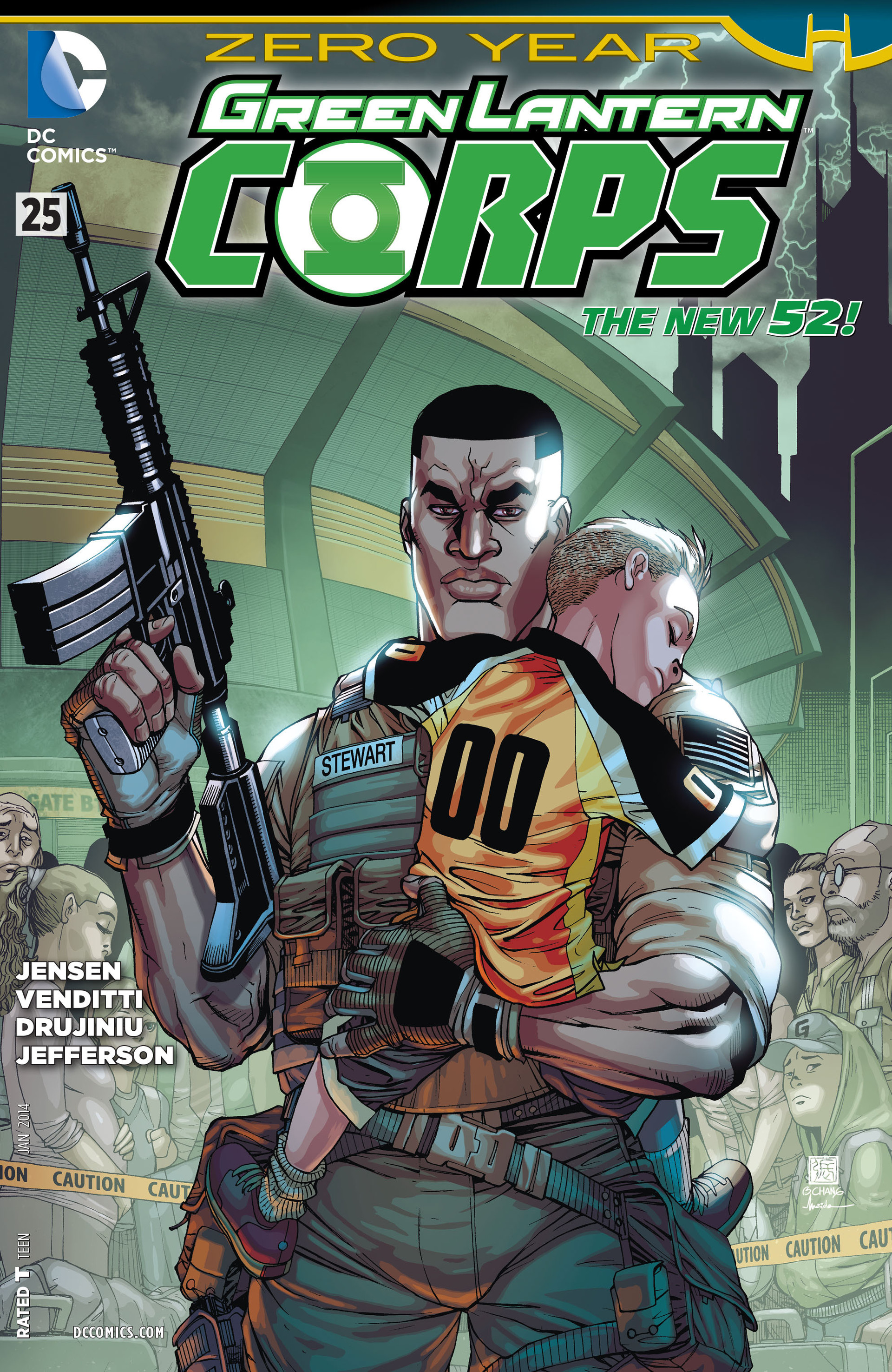 Read online Green Lantern Corps (2011) comic -  Issue #25 - 1