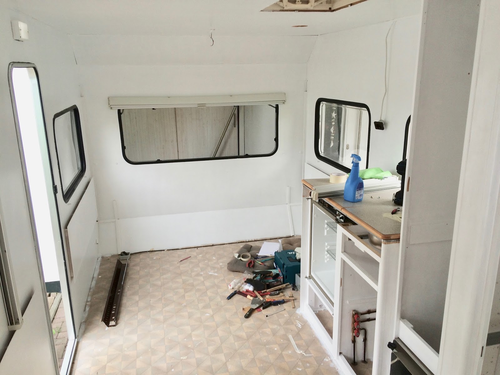 Wohnwagen Dusche Renovieren