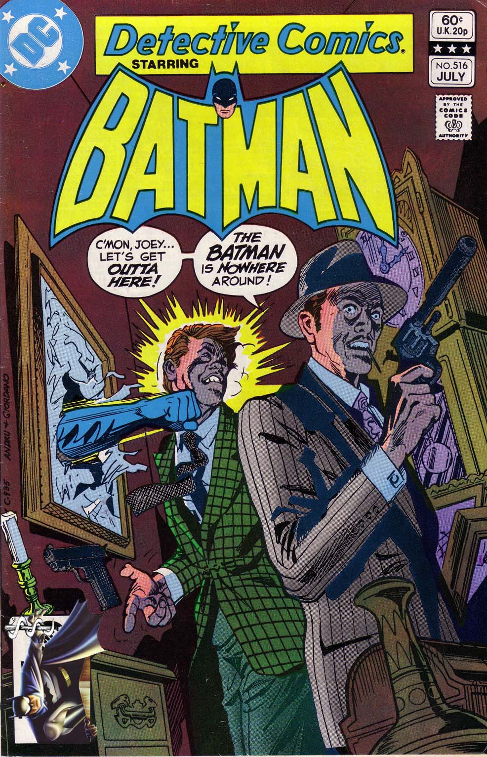 Read online Detective Comics (1937) comic -  Issue #516 - 1