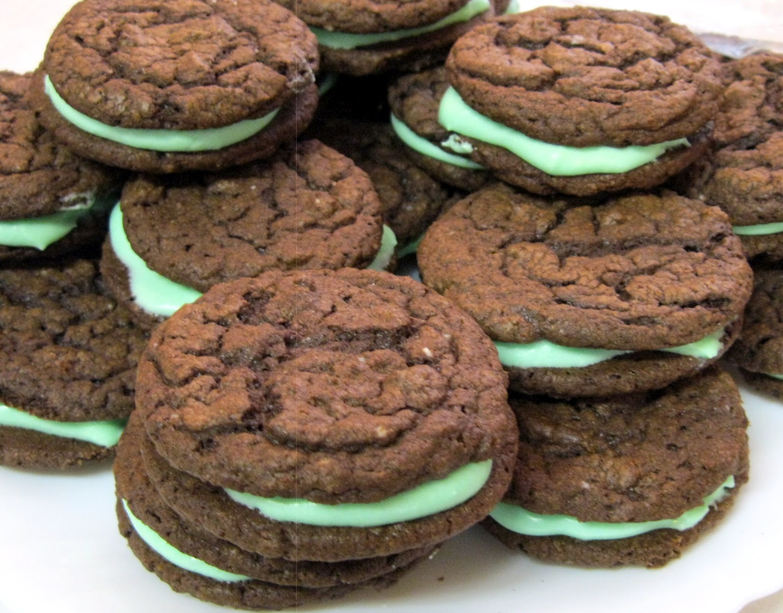 Foothills Recipes Homemade Mint Oreos
