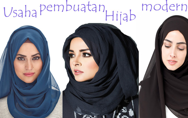 Peluang Usaha Pembuatan Hijab Modern   Peluang Usaha Pembuatan Hijab Modern