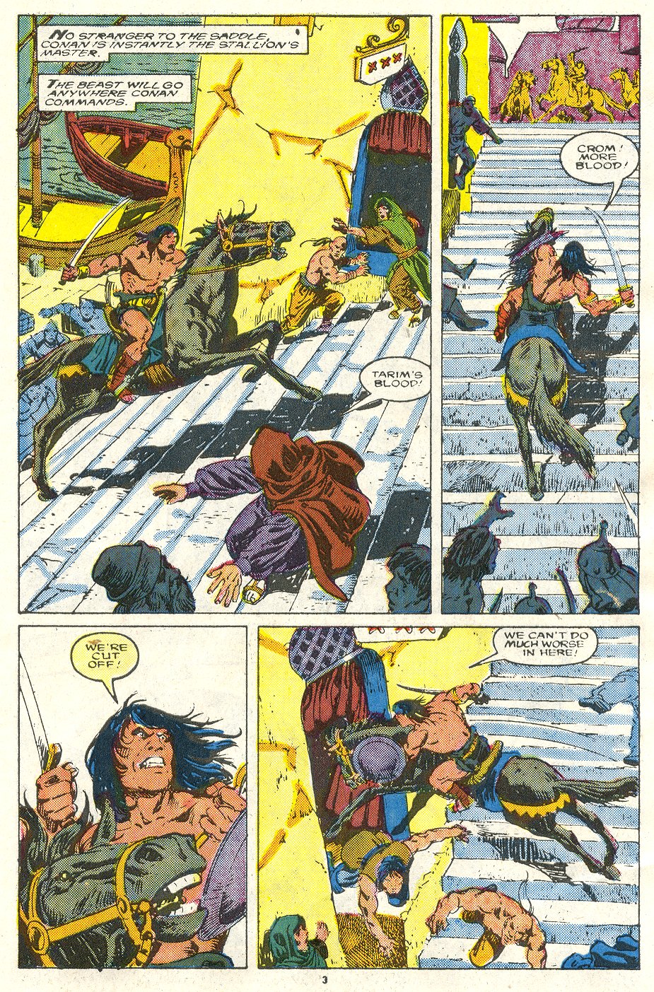 Read online Conan the Barbarian (1970) comic -  Issue #219 - 4