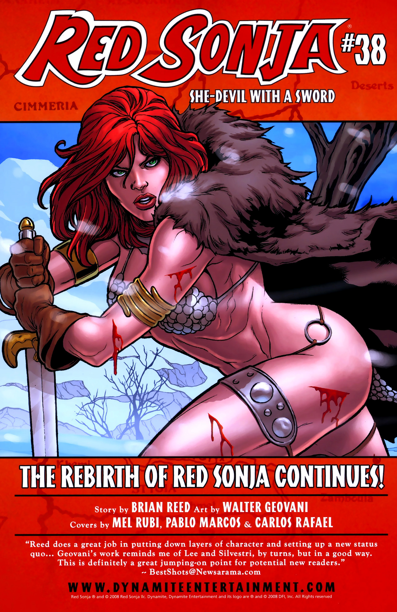 Read online Red Sonja (2005) comic -  Issue #37 - 26