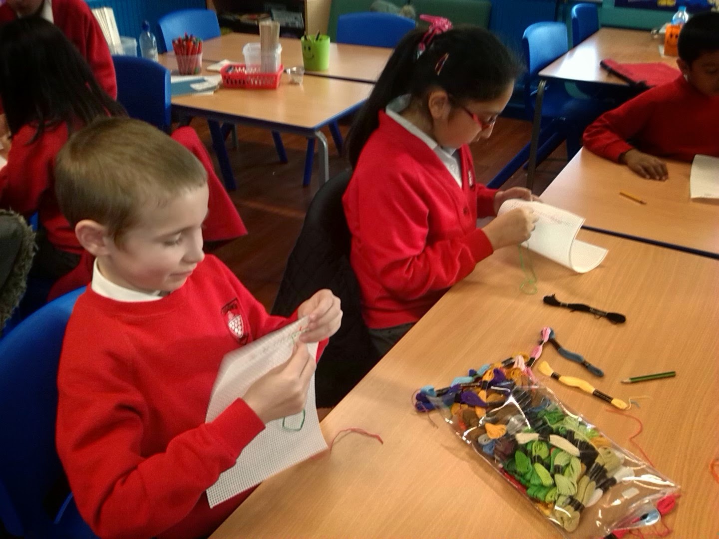 Headteacher's blog Needlework Club