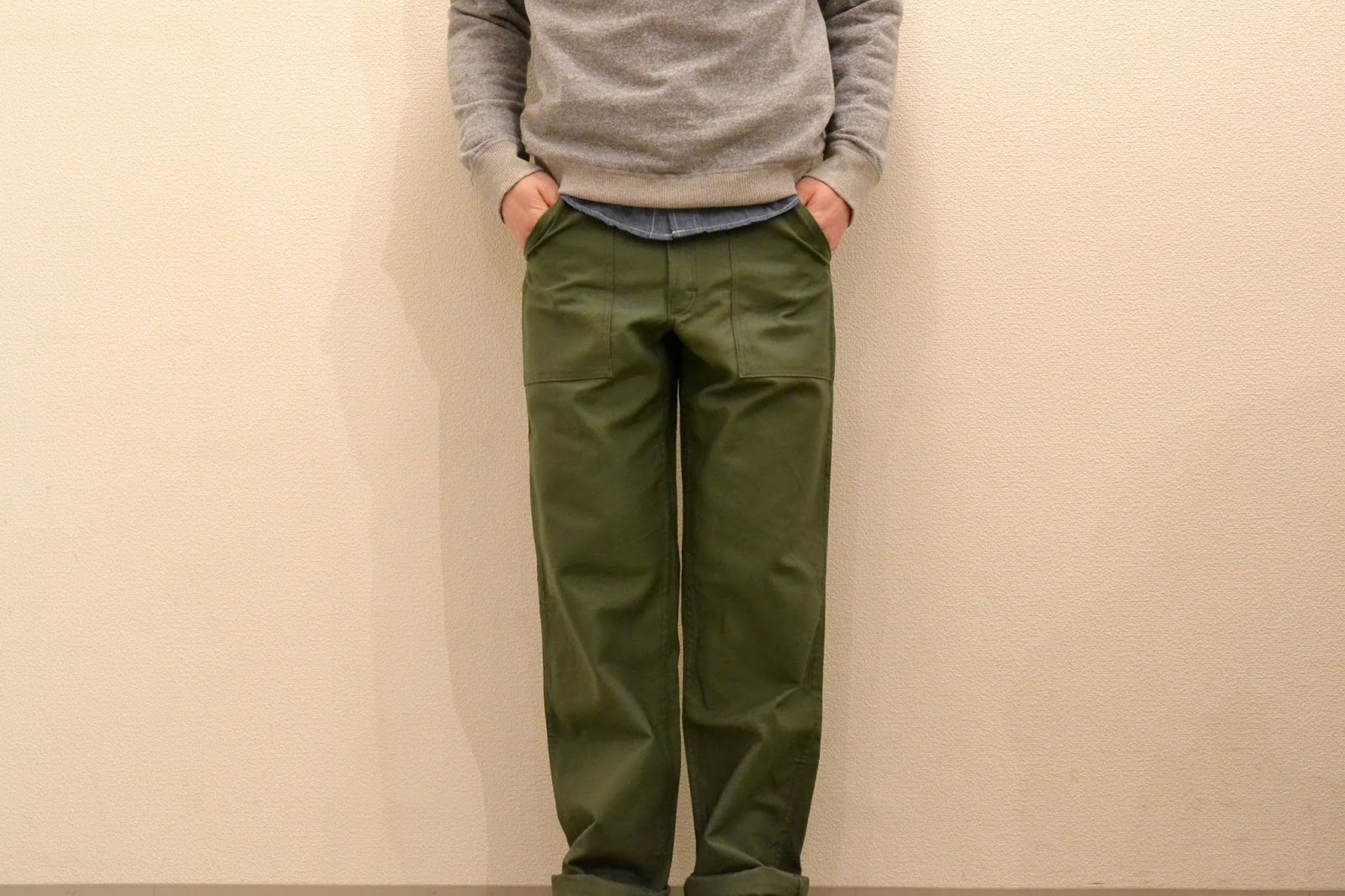 GUNG HO / BELLOW FATIGUE PANTS サイズL 店舗用 - www