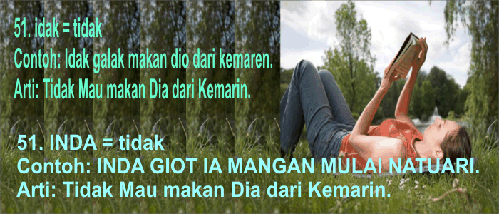 Macam Status Angkola Facebook Kamus Bahasa Palembang