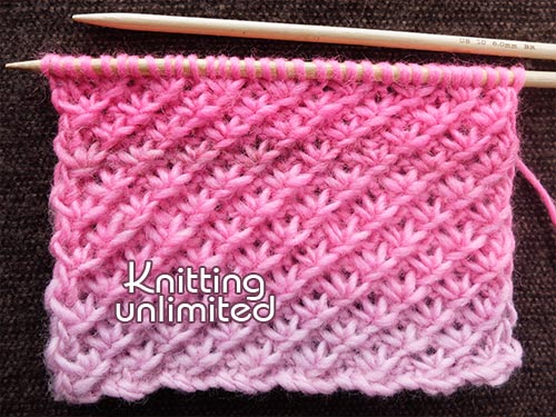 Flower Knittng Pattern
