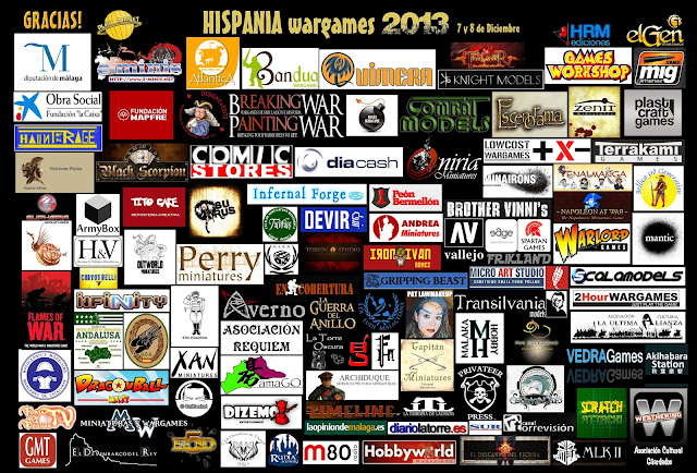Logos HISPANIA wargames 2013