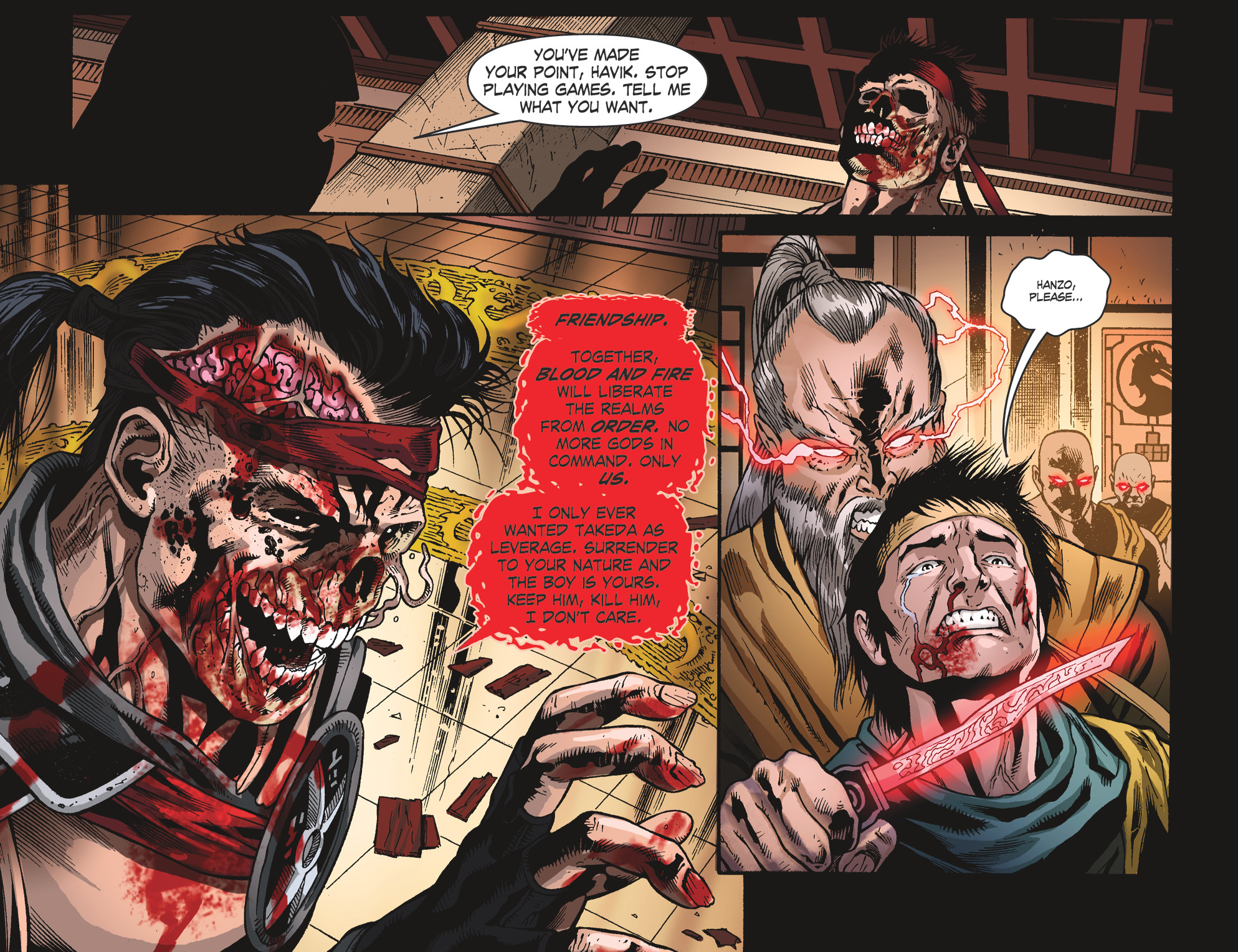 Read online Mortal Kombat X [I] comic -  Issue #24 - 9