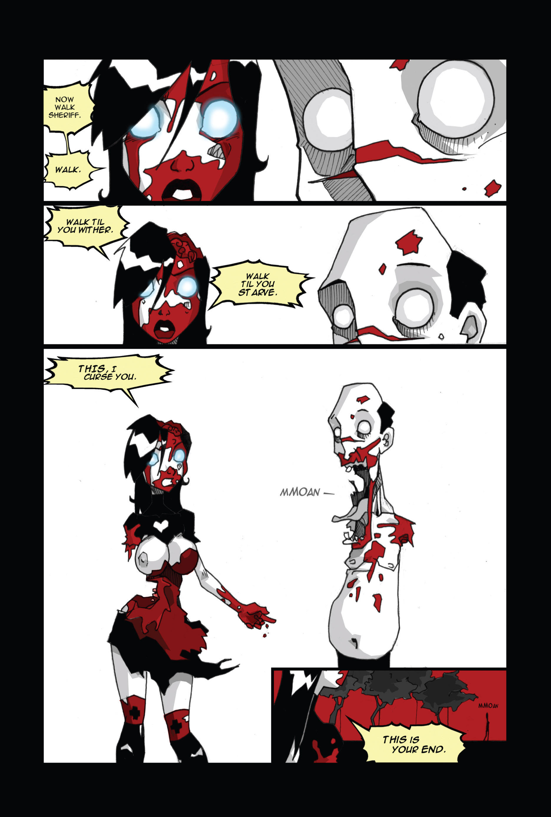 Read online Zombie Tramp (2013) comic -  Issue # TPB - 95