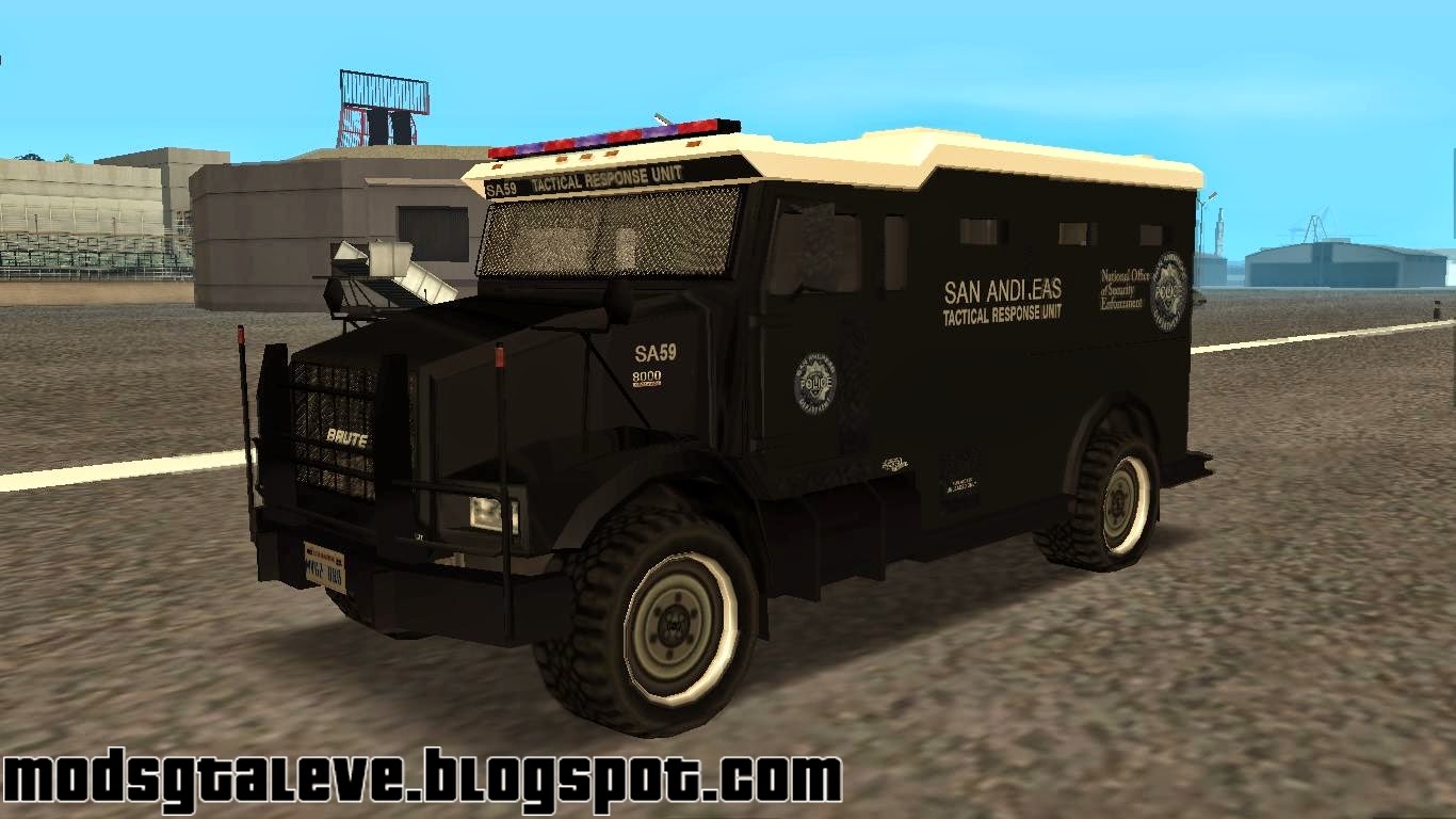 Carros para substituição Swat para GTA San Andreas