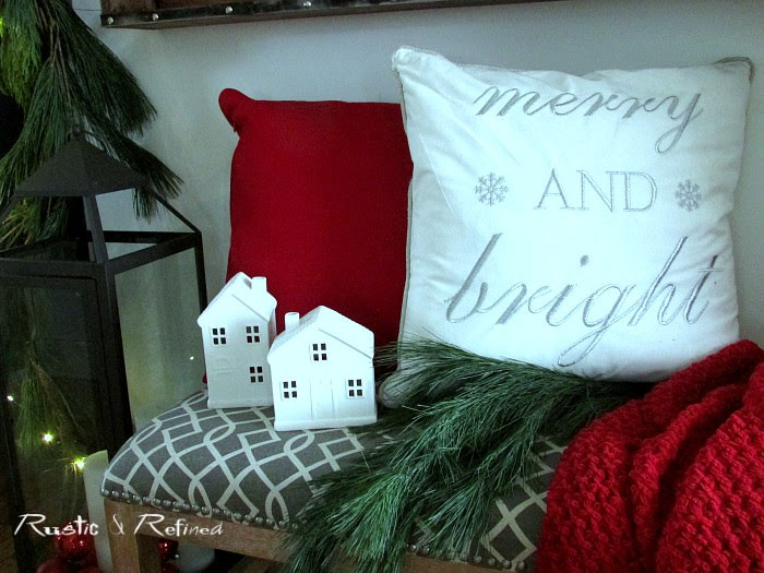 decorating the entryway for christmas with modern and rustic touches for the perfect holiday setting 0
