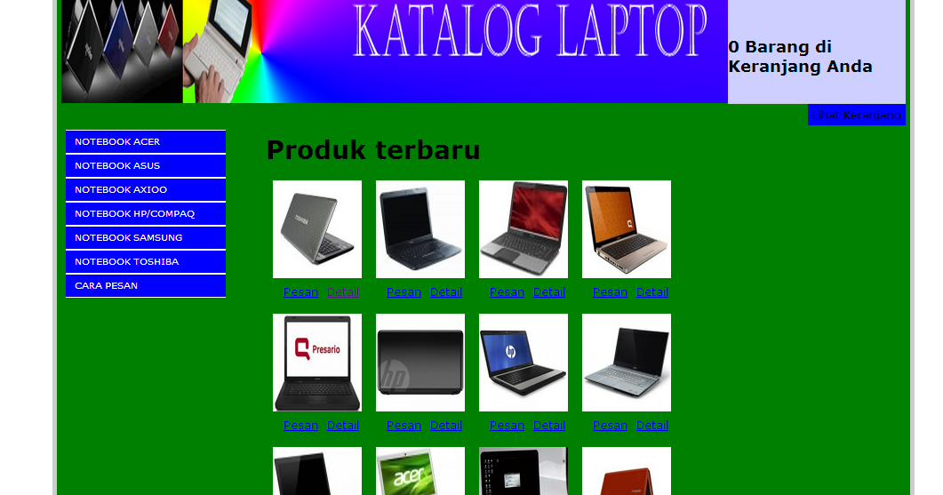 Cara Membuat Katalog Toko Online | cara membuat katalog atau toko online dengan php dan mysql Cara Membuat Katalog Toko Online | cara membuat katalog atau toko online dengan php dan mysql
