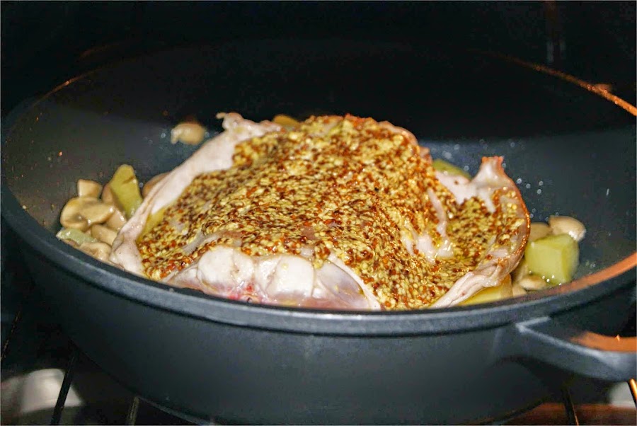 Conejo a la mostaza paso 3