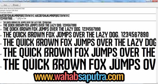 Borussia Dortmund Font Ttf Borussia Dortmund Font Ttf