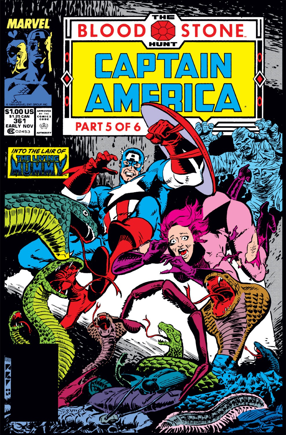 Captain America (1968) Issue #361 #294 - English 1