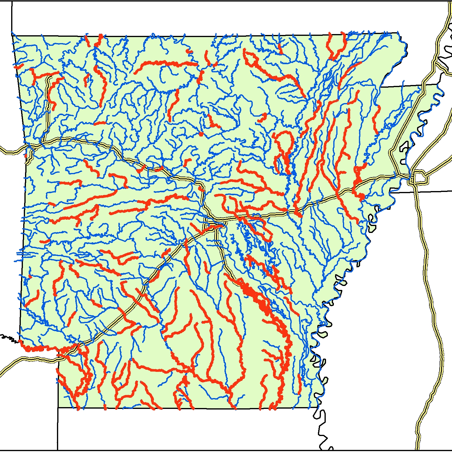 Good News for Water Quality in Arkansas Trails of Arkansas (& now