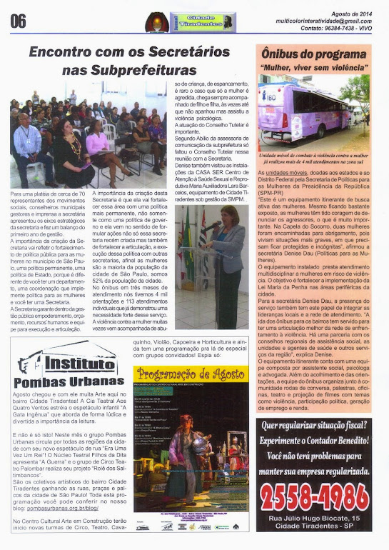 Jornal Cidade Tiradentes