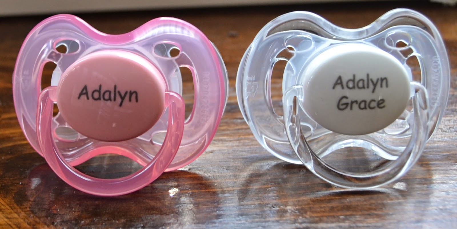 Pacidoodle Personalized Pacifiers