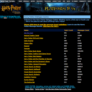 Vira-Tempo #3: Revisite o site oficial de 'Harry Potter e a Câmara Secreta' lançado em 2002 | Ordem da Fênix Brasileira