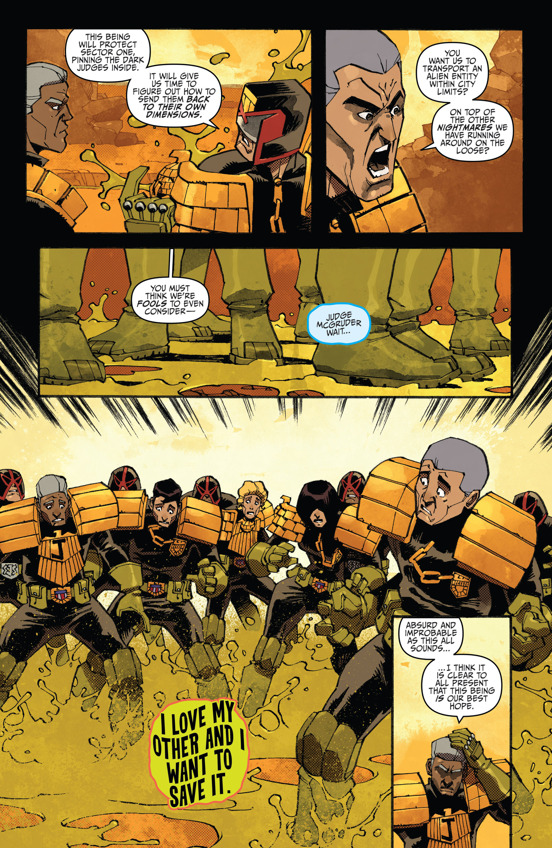 Read online Judge Dredd (2012) comic -  Issue #20 - 10