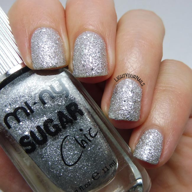 Mi-Ny Sugar Chic 11 Silver Glaze smalto nail polish