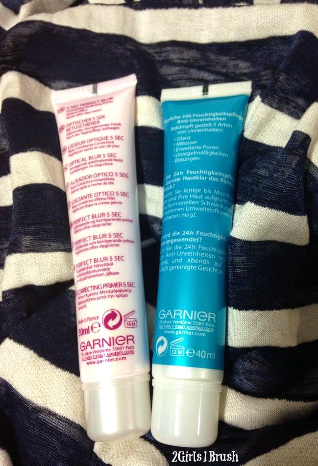 2 Girls 1 Brush Garnier Primer & Moisturizer Review