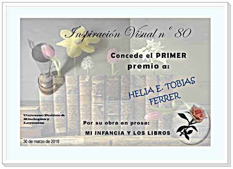 1er. LUGAR EN PROSA MYL UNIVERSO POETICO