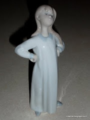 Lladro Figurine Girl Stretches #4872