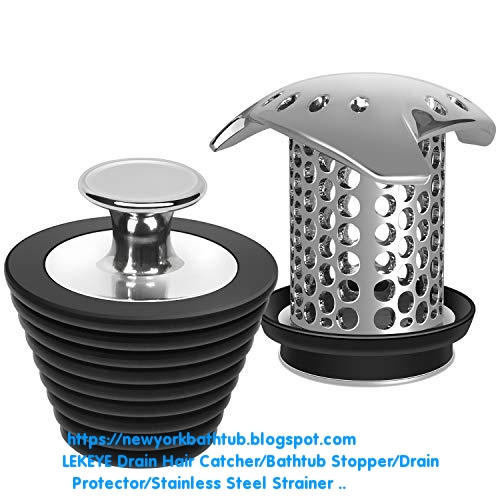 BEST LEKEYE Drain Hair Catcher/Bathtub Stopper/Drain Protector