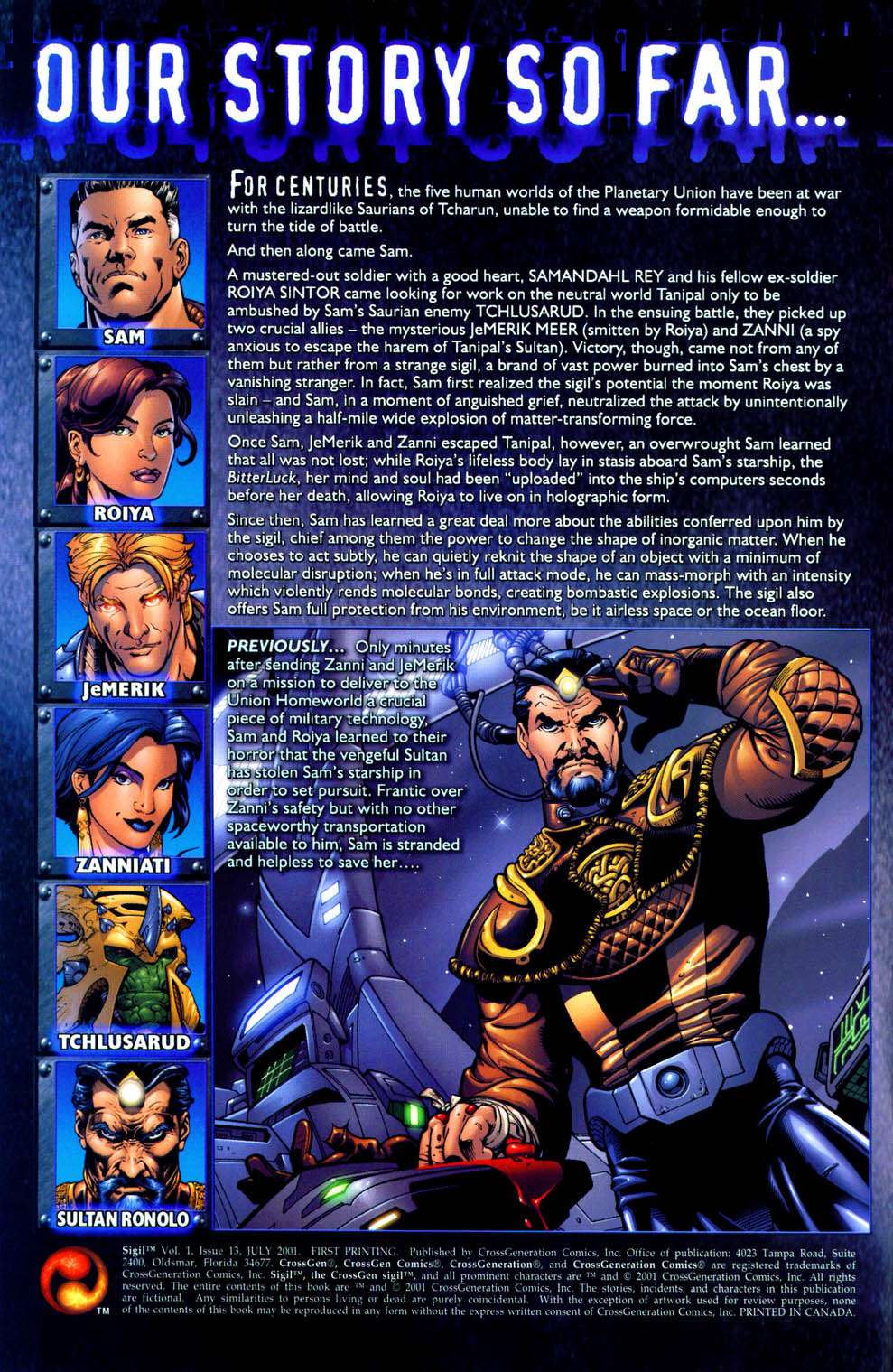 Read online Sigil (2000) comic -  Issue #13 - 2