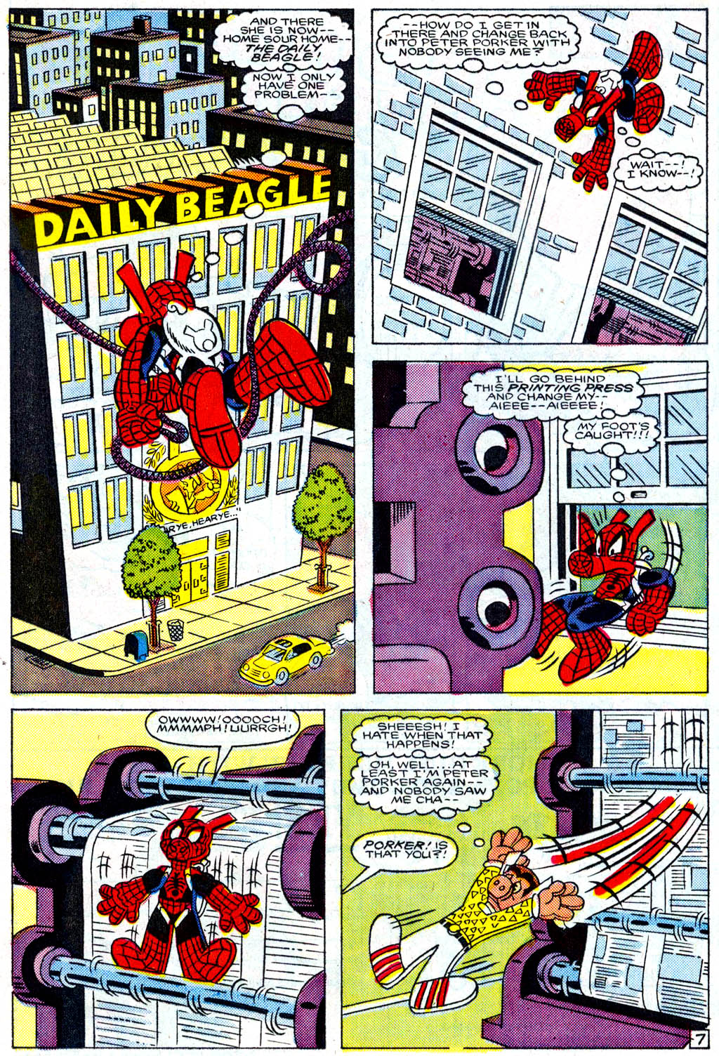 Read online Peter Porker, The Spectacular Spider-Ham comic -  Issue #14 - 8