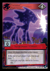 My Little Pony Tantabus, Night Terror High Magic CCG Card
