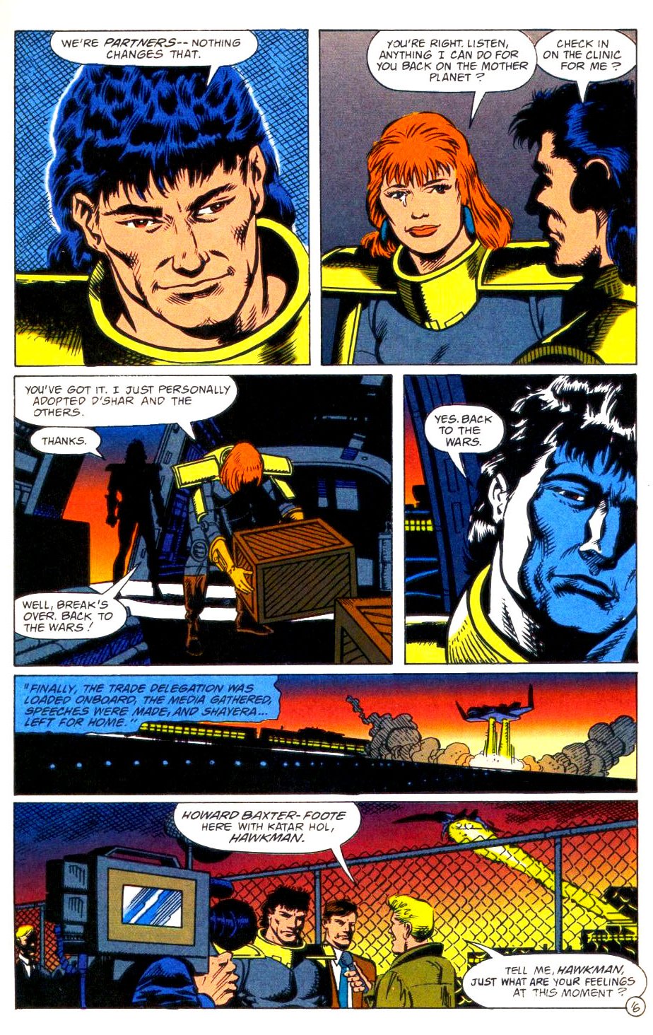 Read online Hawkworld (1990) comic -  Issue #10 - 17