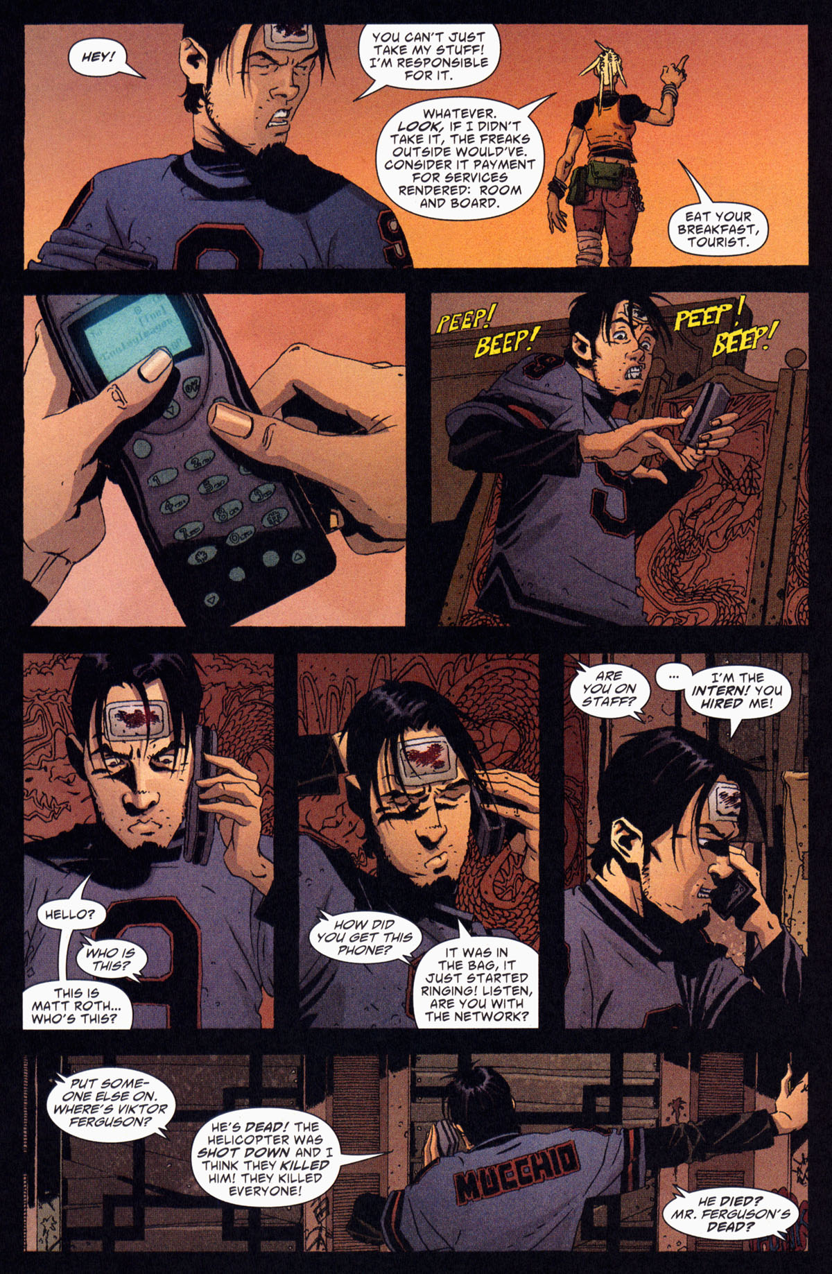 Read online DMZ (2006) comic -  Issue #1 - 17