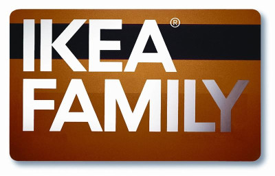 Ikea family card vergeten