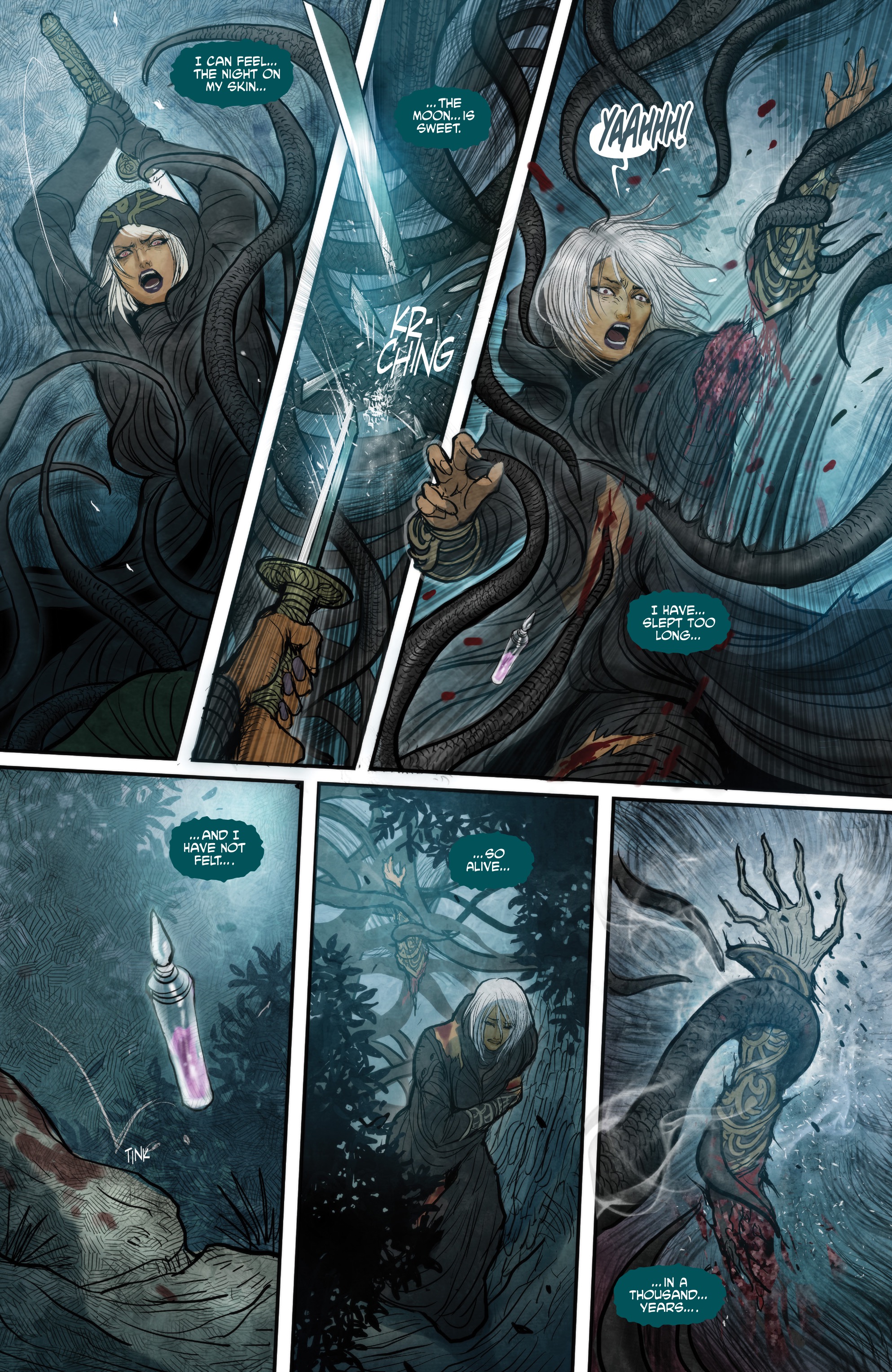 Read online Monstress comic -  Issue #3 - 4