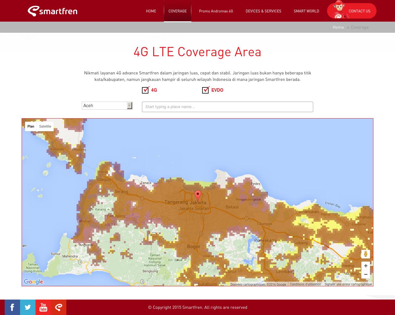 Cara Cek Coverage Area Smartfren 4G LTE Kustom ROM