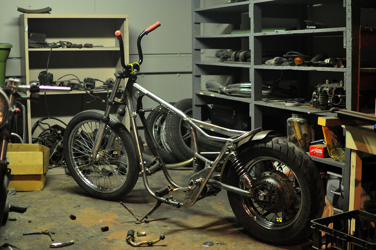 Counter Balance Motorcycles Brat XS 650