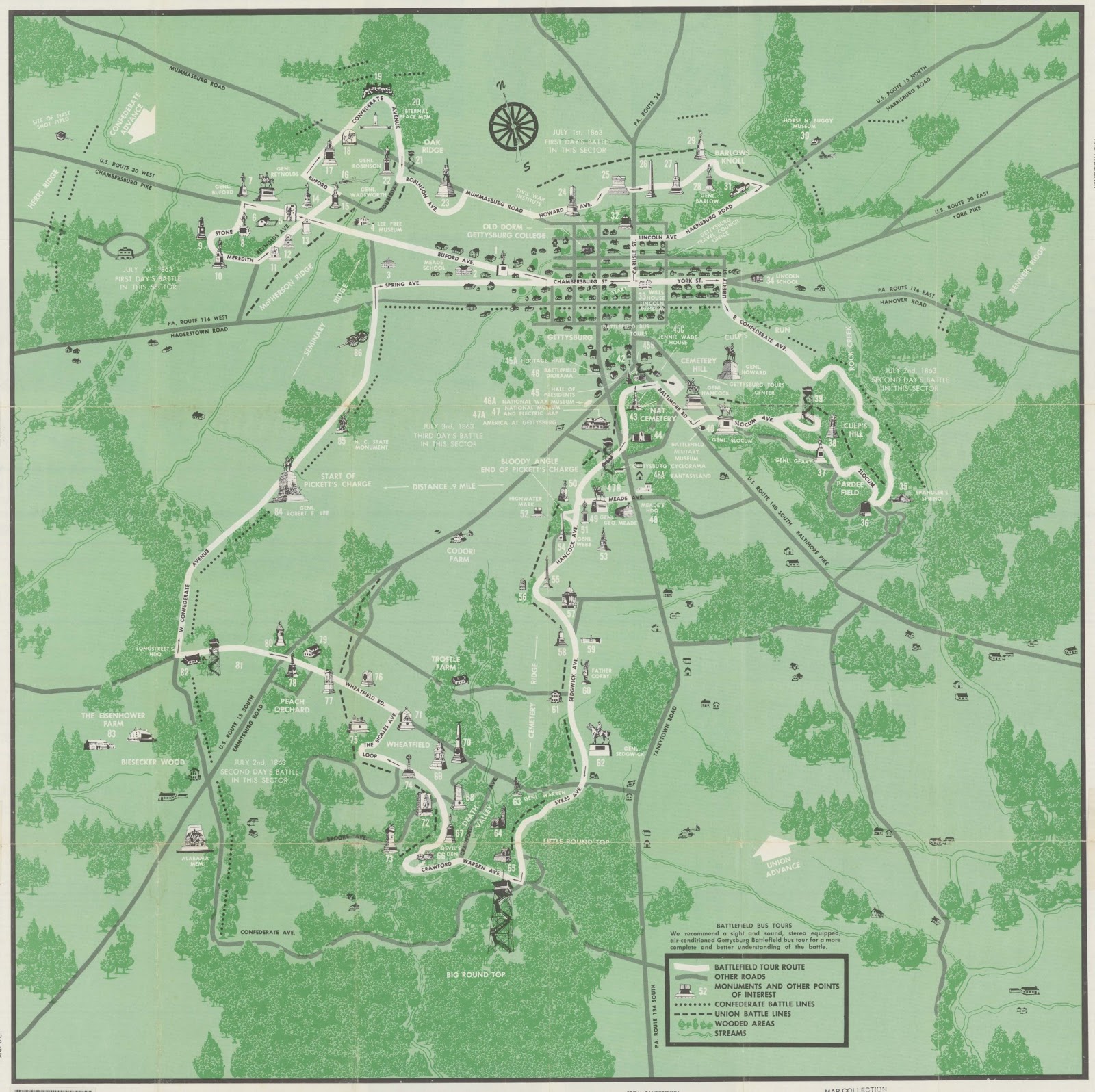 Gettysburg Map