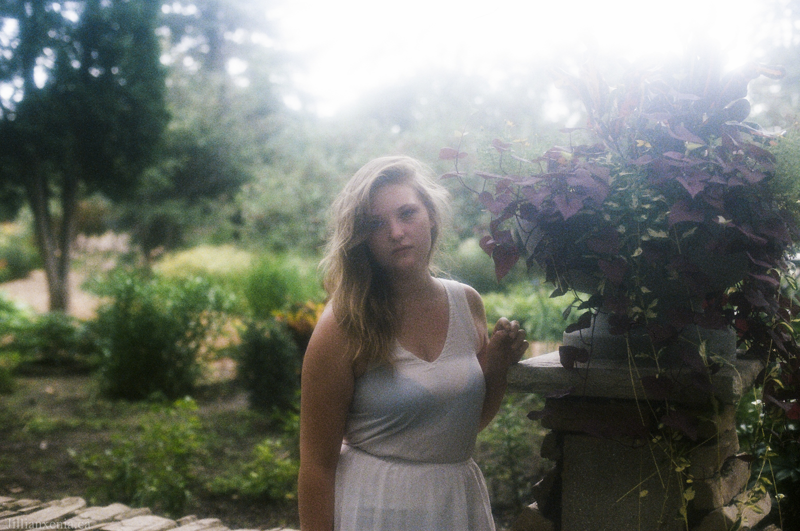 Jillian Xenia In The Park With Lauren Fuji Superia And Kodak Portra