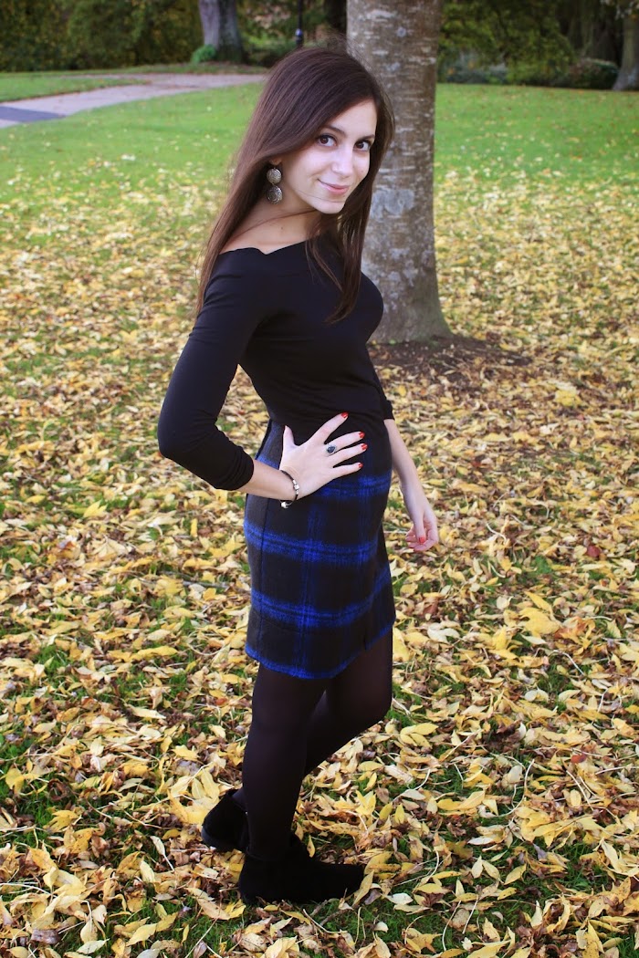 Nevena Krstic: The Blue Tartan Skirt