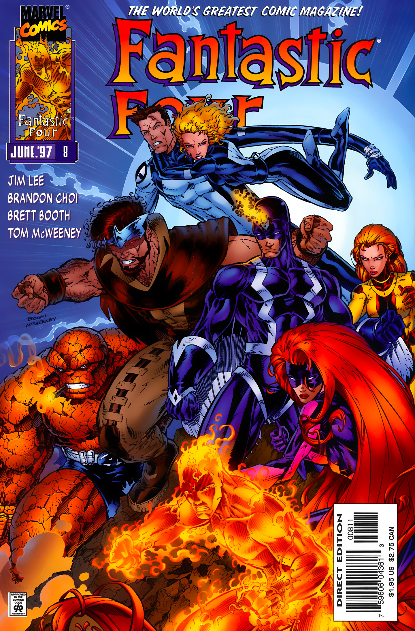 Read online Fantastic Four (1996) comic -  Issue #8 - 1